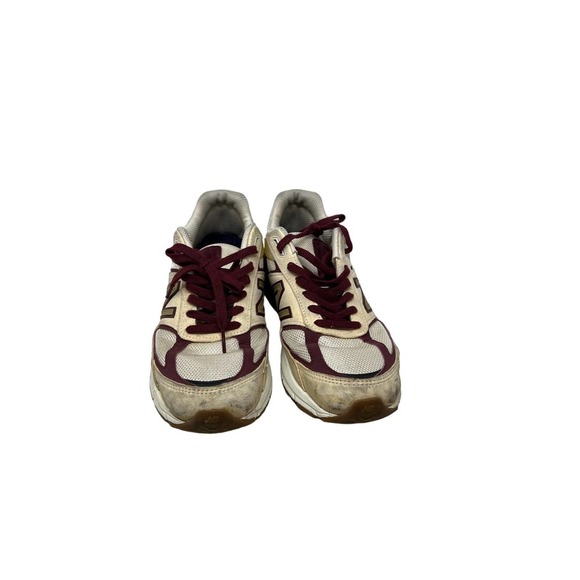 New Balance 990v5 Purple Burgundy White Mens 10 - Picture 1 of 8